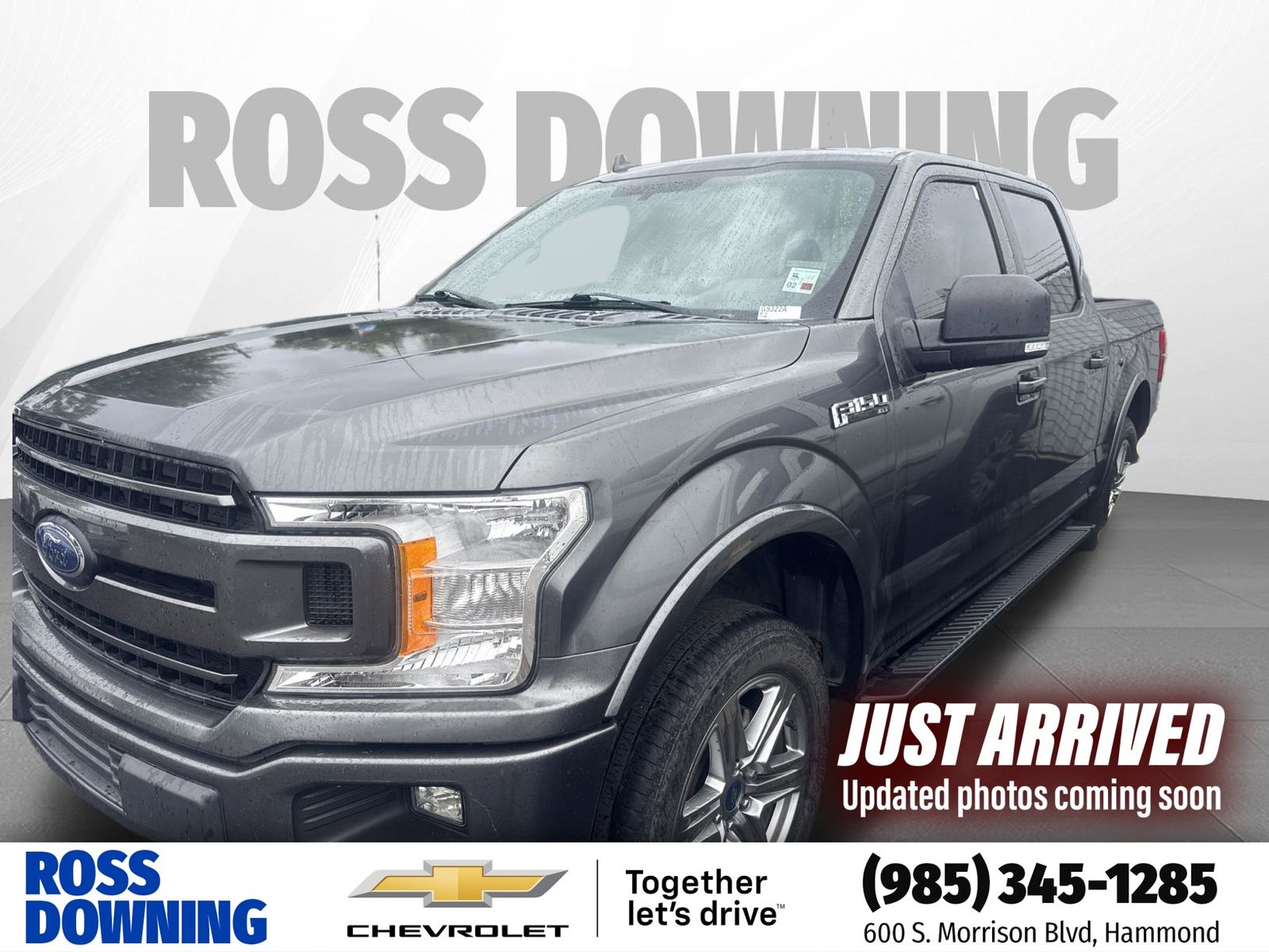 Gray (Magnetic) 2018 Ford F-150 Pickup Truck 4X2 Automatic