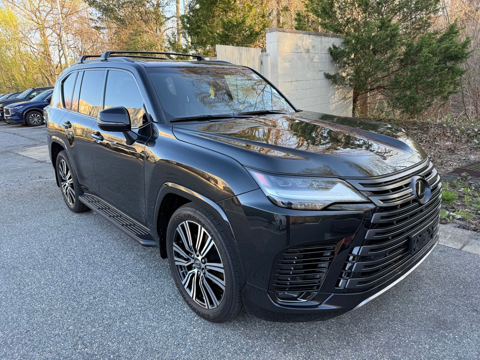 Black (Caviar) 2022 Lexus LX 600 Luxury AWD SUV / Crossover All-Wheel Drive Automatic