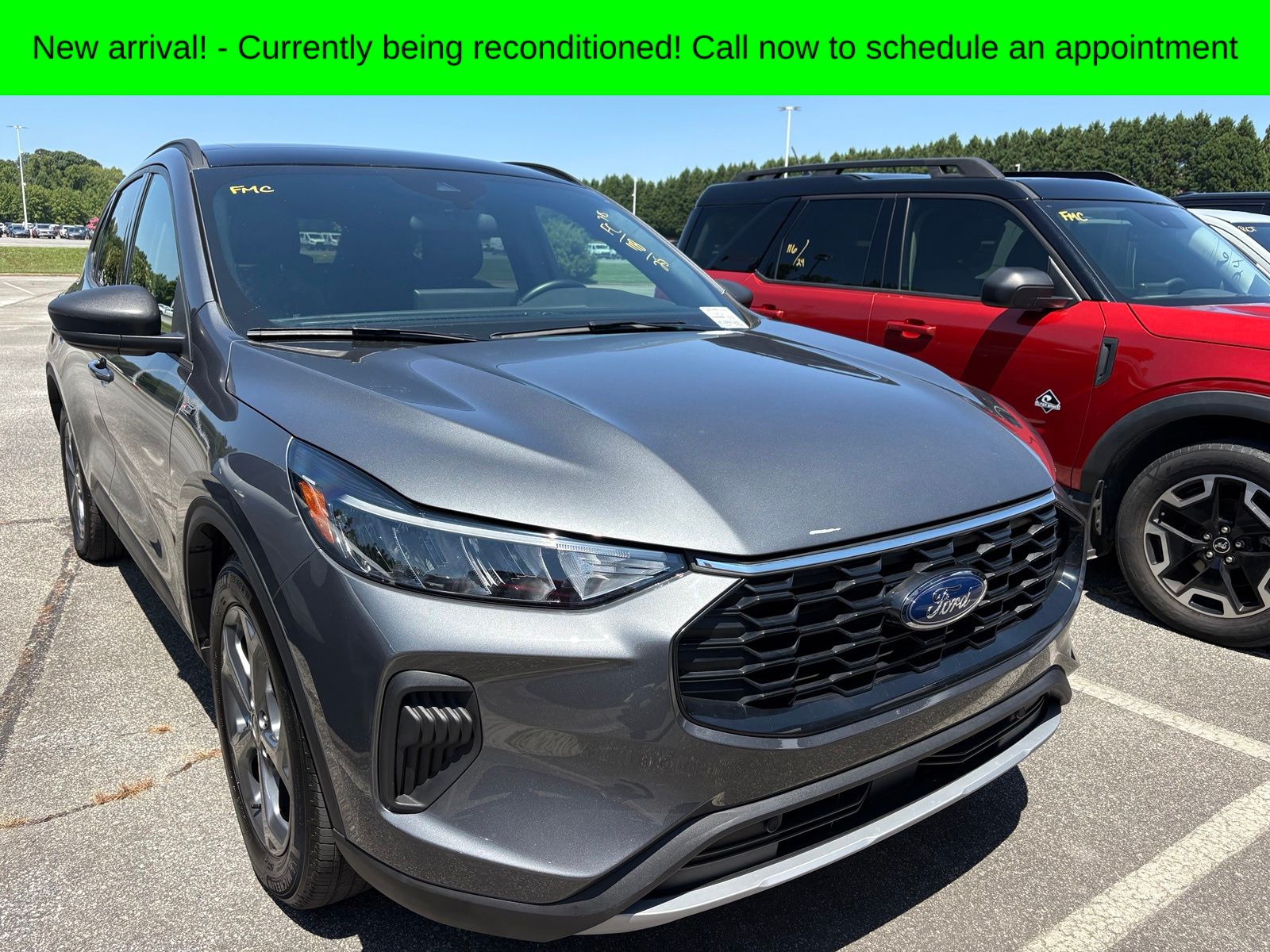 Gray Metallic 2025 Ford Escape SUV / Crossover Front-Wheel Drive 8-Speed Automatic