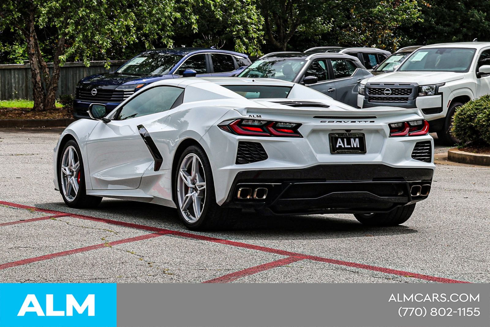 Used 2024 White Chevrolet Stingray image 9