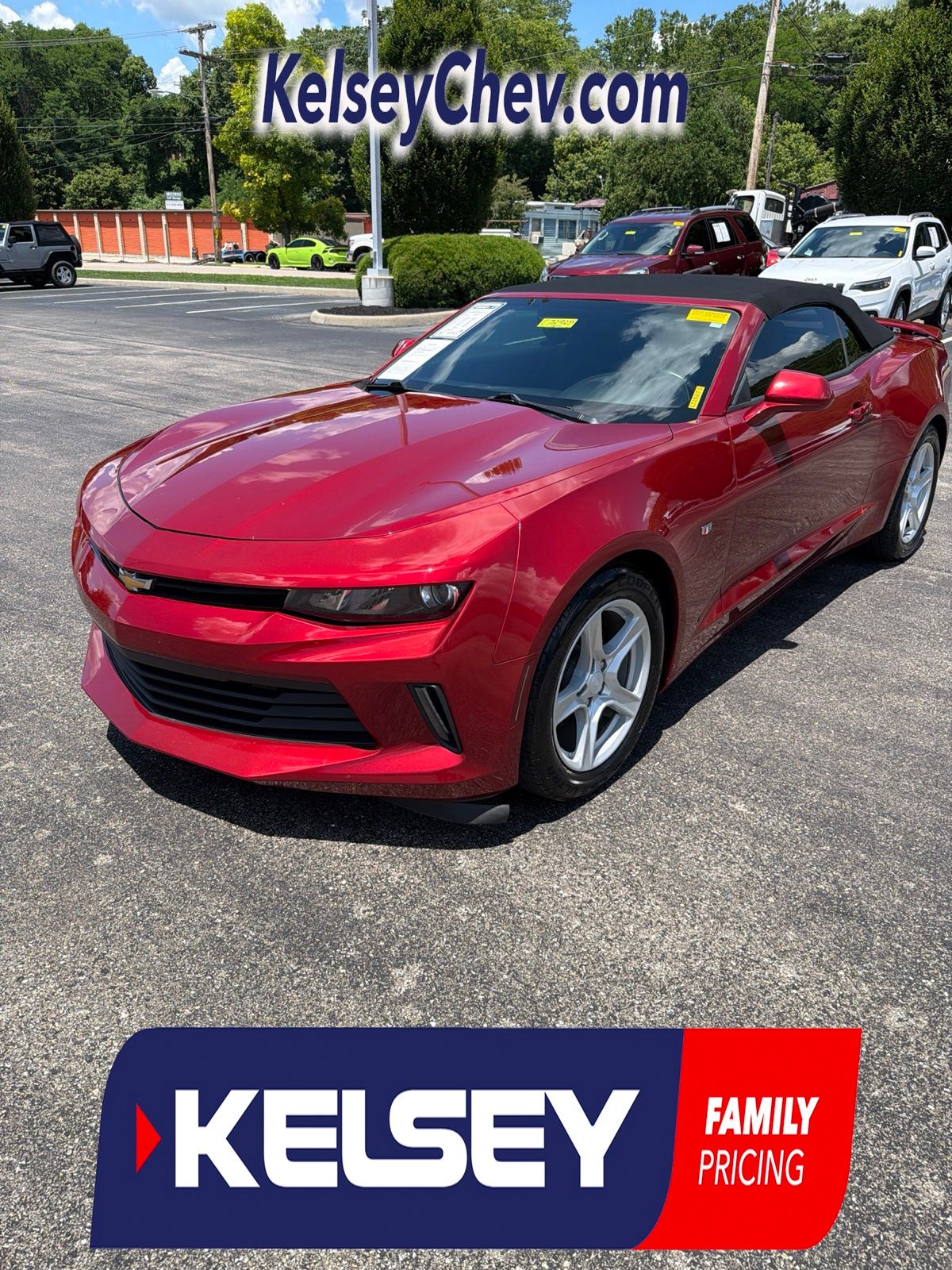 Garnet Red Tintcoat 2016 Chevrolet Camaro Convertible Rear-Wheel Drive 8-Speed Automatic