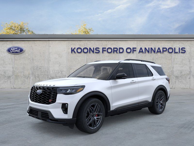 White 2026 Ford Explorer SUV / Crossover All-Wheel Drive Automatic