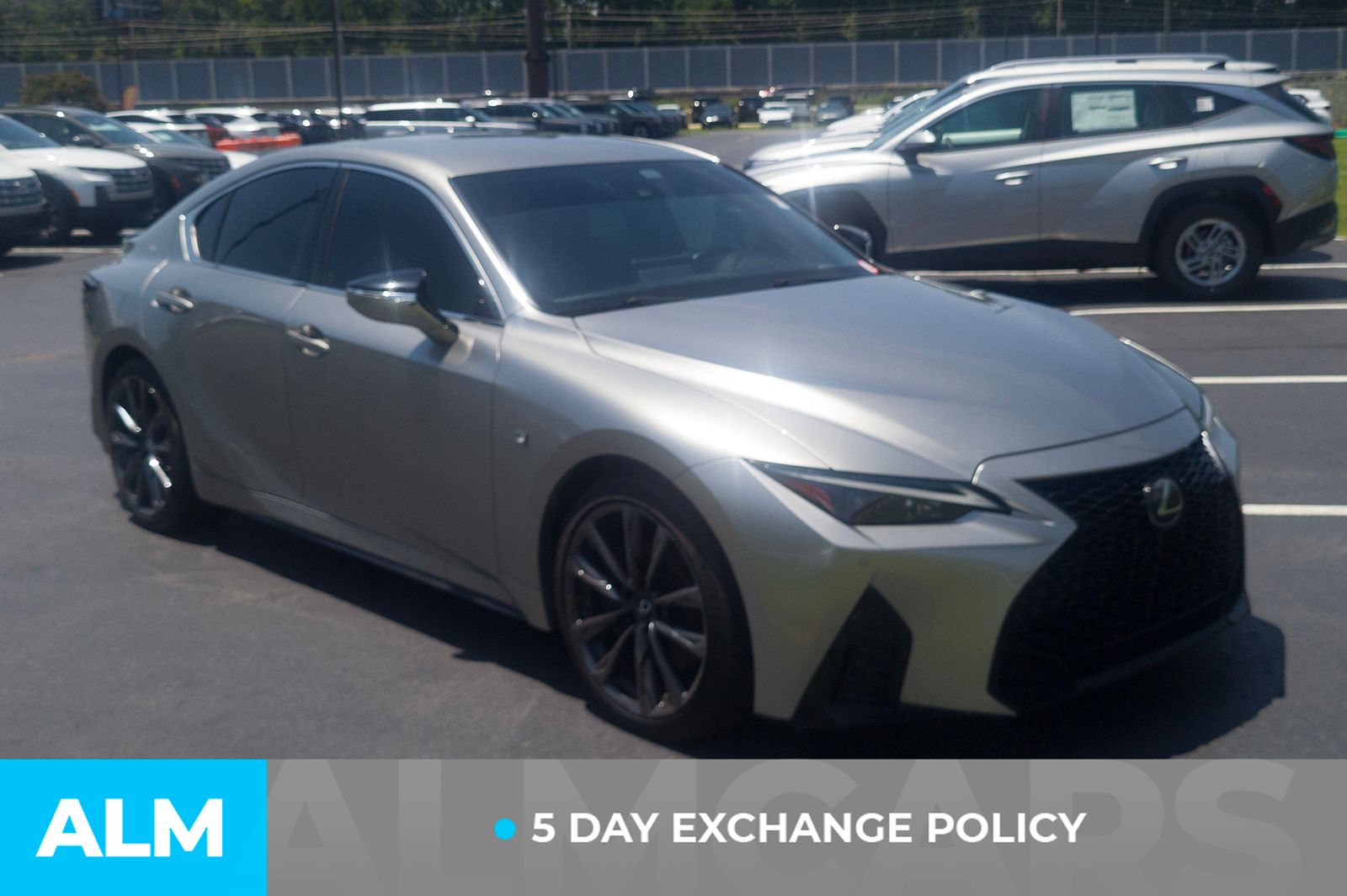 Used 2021 Silver Lexus 350 F SPORT image 4