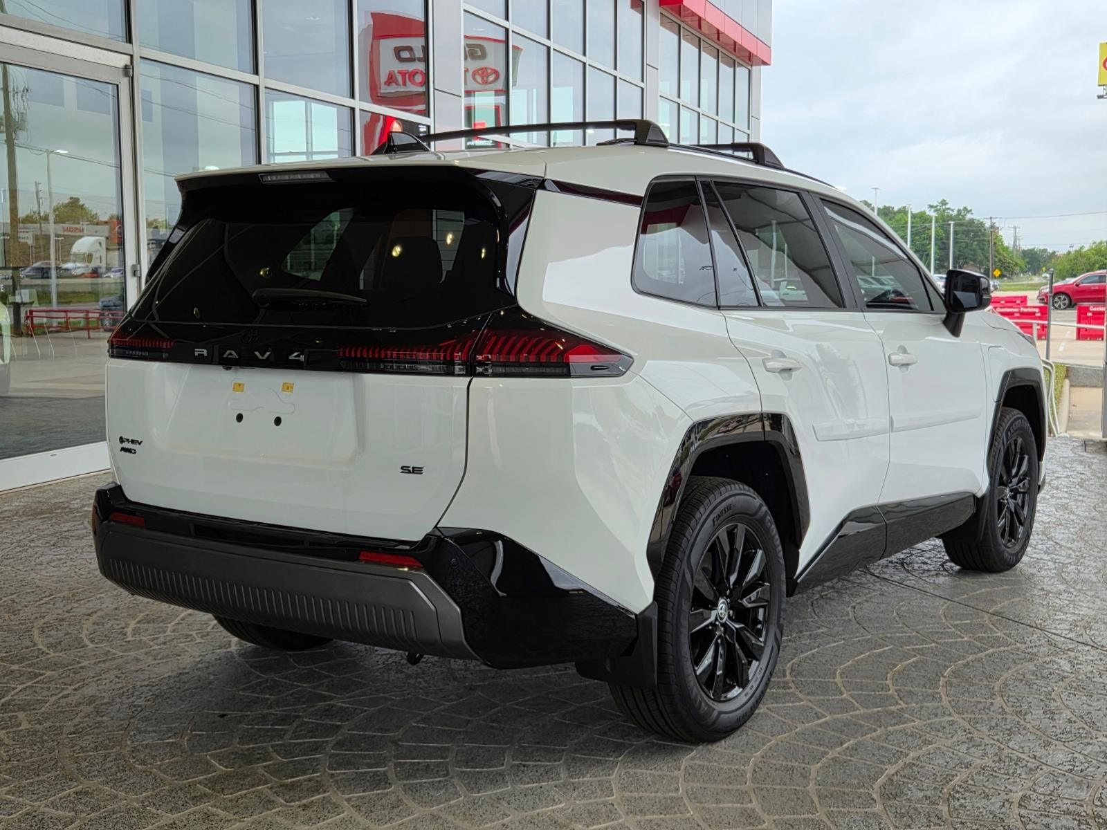 2026 Toyota RAV4 Plug-In Hybrid SE White at Gullo Toyota