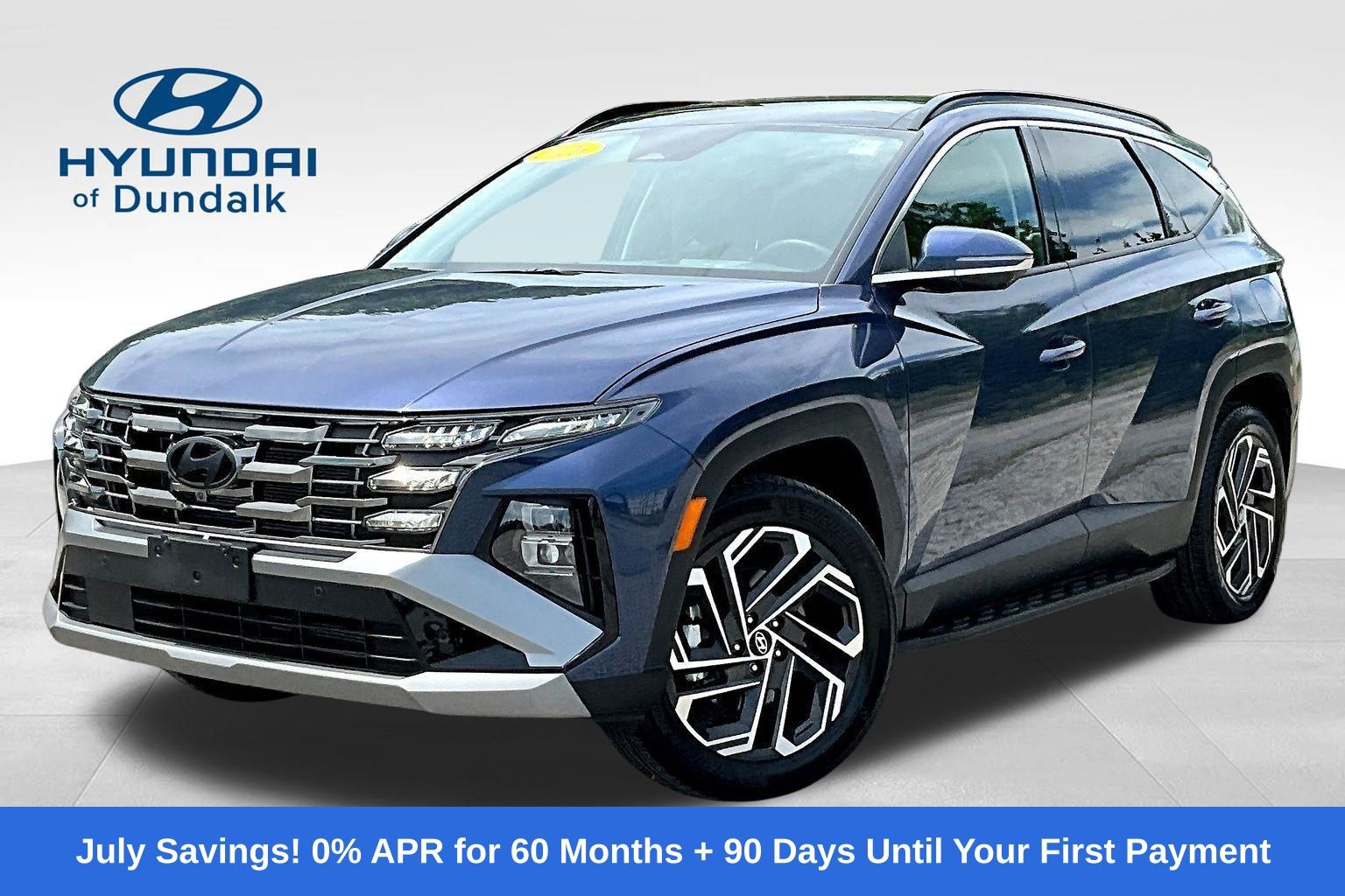 Atlantis Blue 2026 Hyundai Tucson SUV / Crossover All-Wheel Drive 8-Speed Automatic