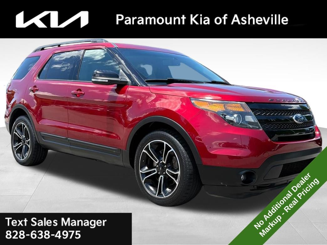 Ruby Red Metallic 2015 Ford Explorer SUV / Crossover All-Wheel Drive 6-Speed Automatic