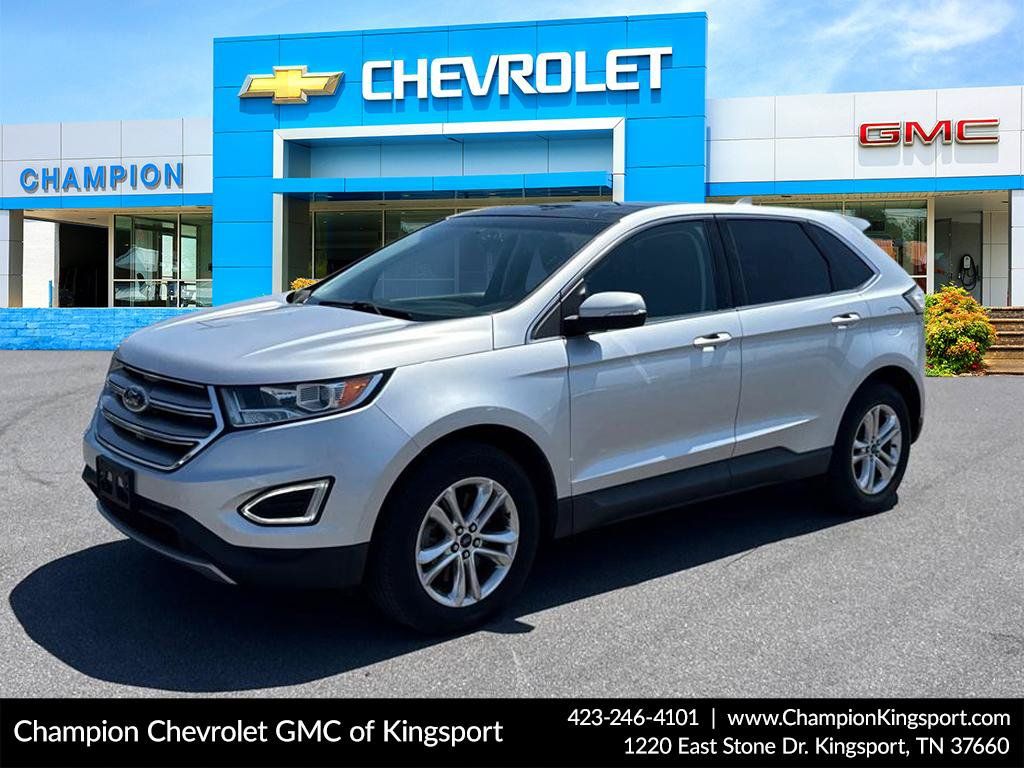 Ingot Silver 2015 Ford Edge SUV / Crossover All-Wheel Drive 6-Speed Automatic