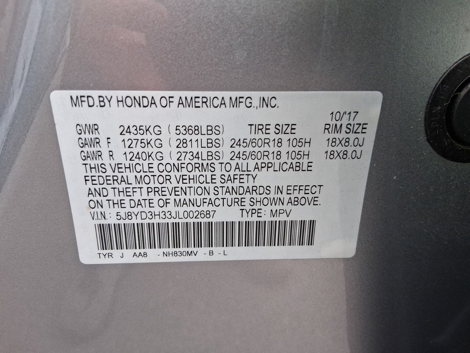 Used Car 2018 Acura Mdx  3.5l For Sale Under $25,000 In Austin, Texas