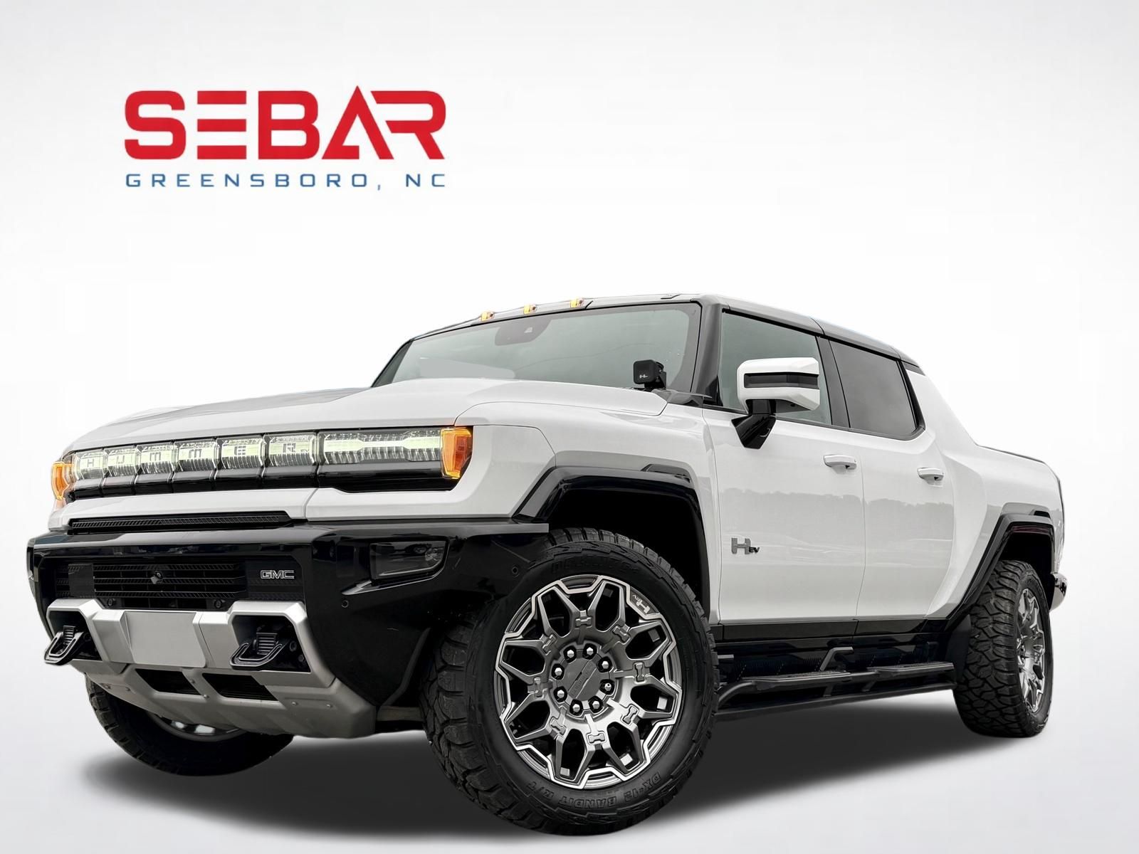 Interstellar White 2022 GMC Hummer EV Pickup Pickup Truck All-Wheel Drive 1-Speed Automatic