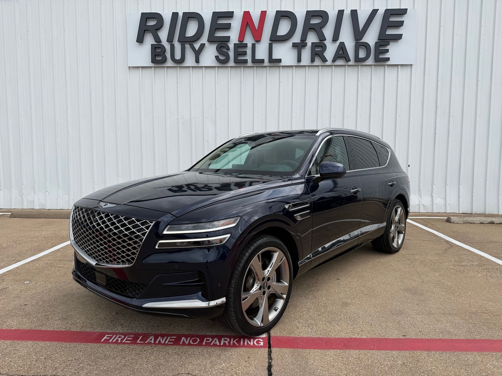 Capri Blue 2024 Genesis GV80 SUV / Crossover  8-Speed Automatic