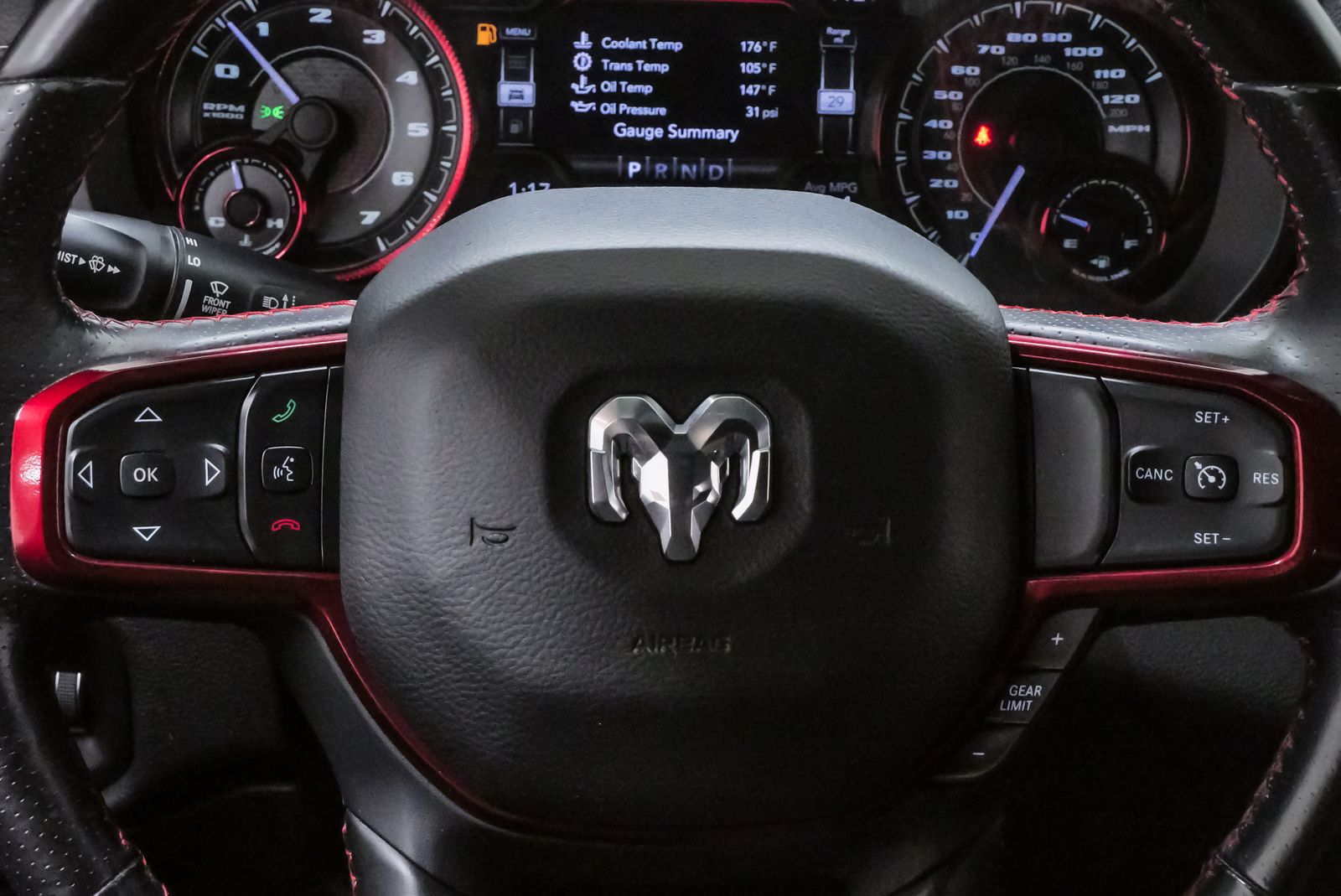 2019 Ram 1500 Rebel White at Emmons Autoplex
