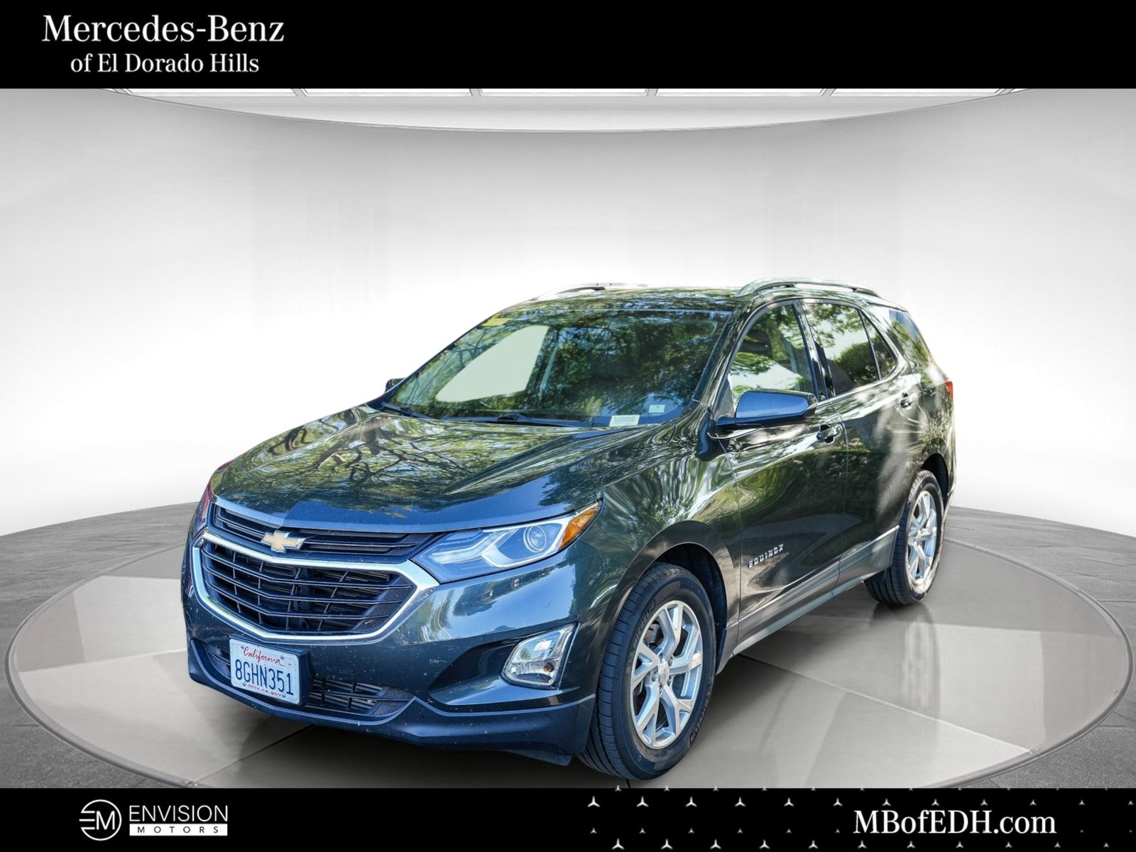 Nightfall Gray Metallic 2019 Chevrolet Equinox 2.0T LT AWD SUV / Crossover Four-Wheel Drive 9-Speed Automatic Overdrive