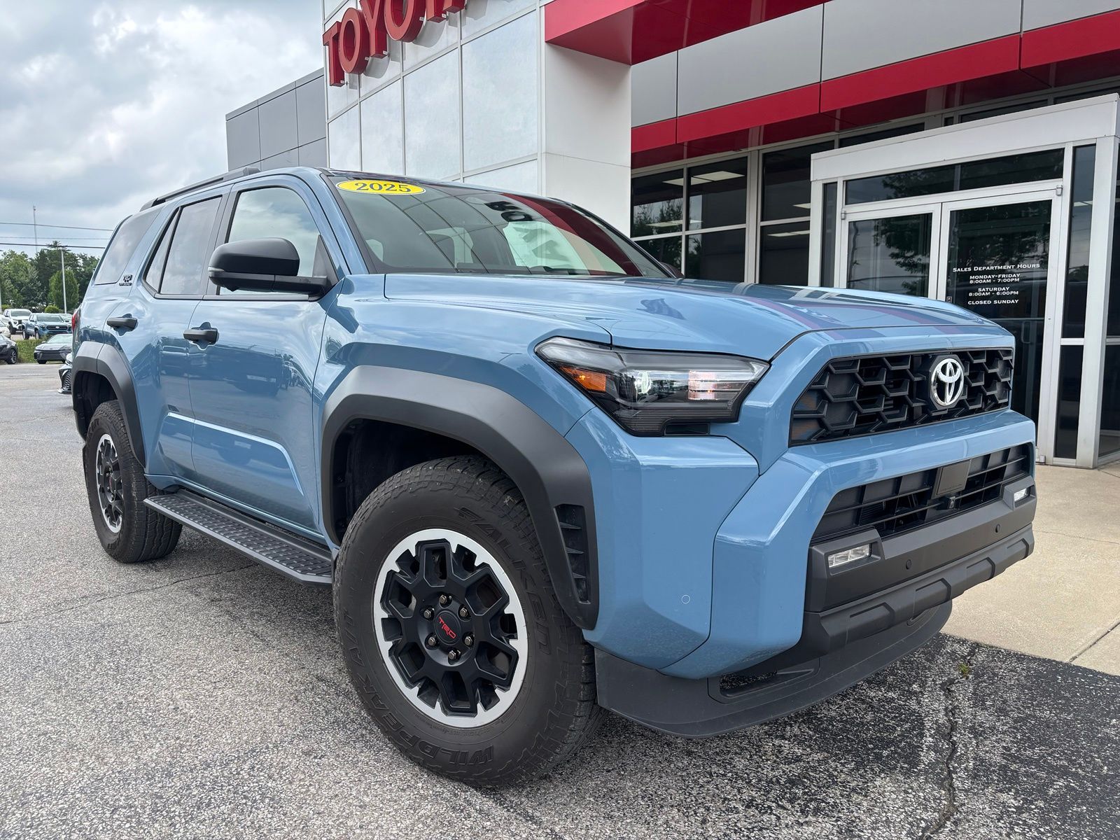 Heritage Blue 2025 Toyota 4Runner TRD Off-Road Premium 4WD SUV / Crossover Four-Wheel Drive 8-Speed Automatic