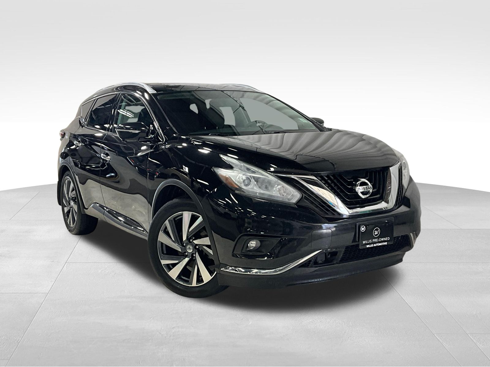 Gray (Magnetic Black Metallic) 2015 Nissan Murano Platinum AWD SUV / Crossover All-Wheel Drive Continuously Variable Transmission