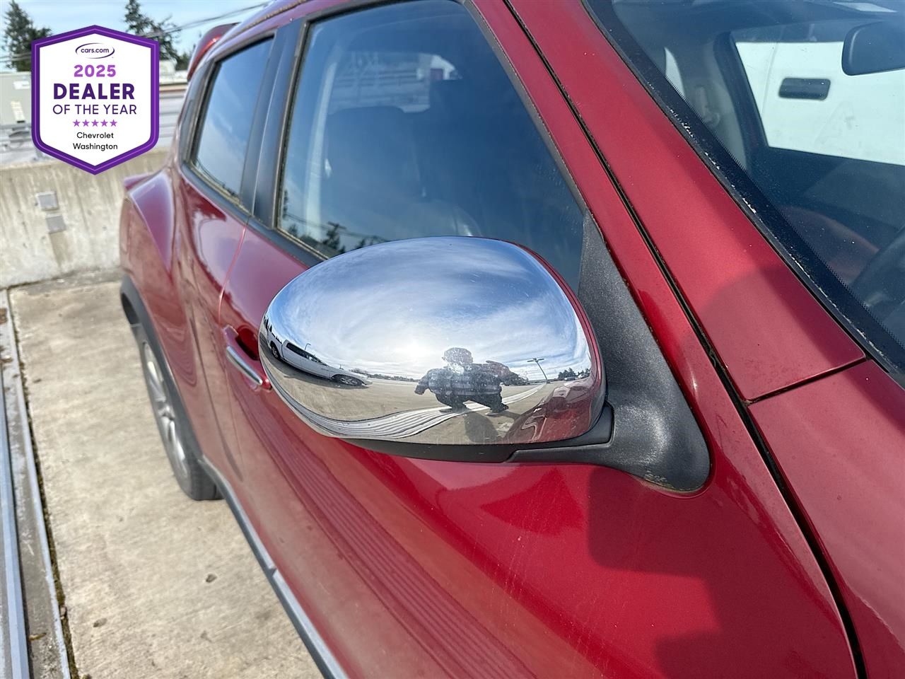 Red (Burgundy) 2011 Nissan Juke SL AWD SUV / Crossover All-Wheel Drive Continuously Variable Transmission