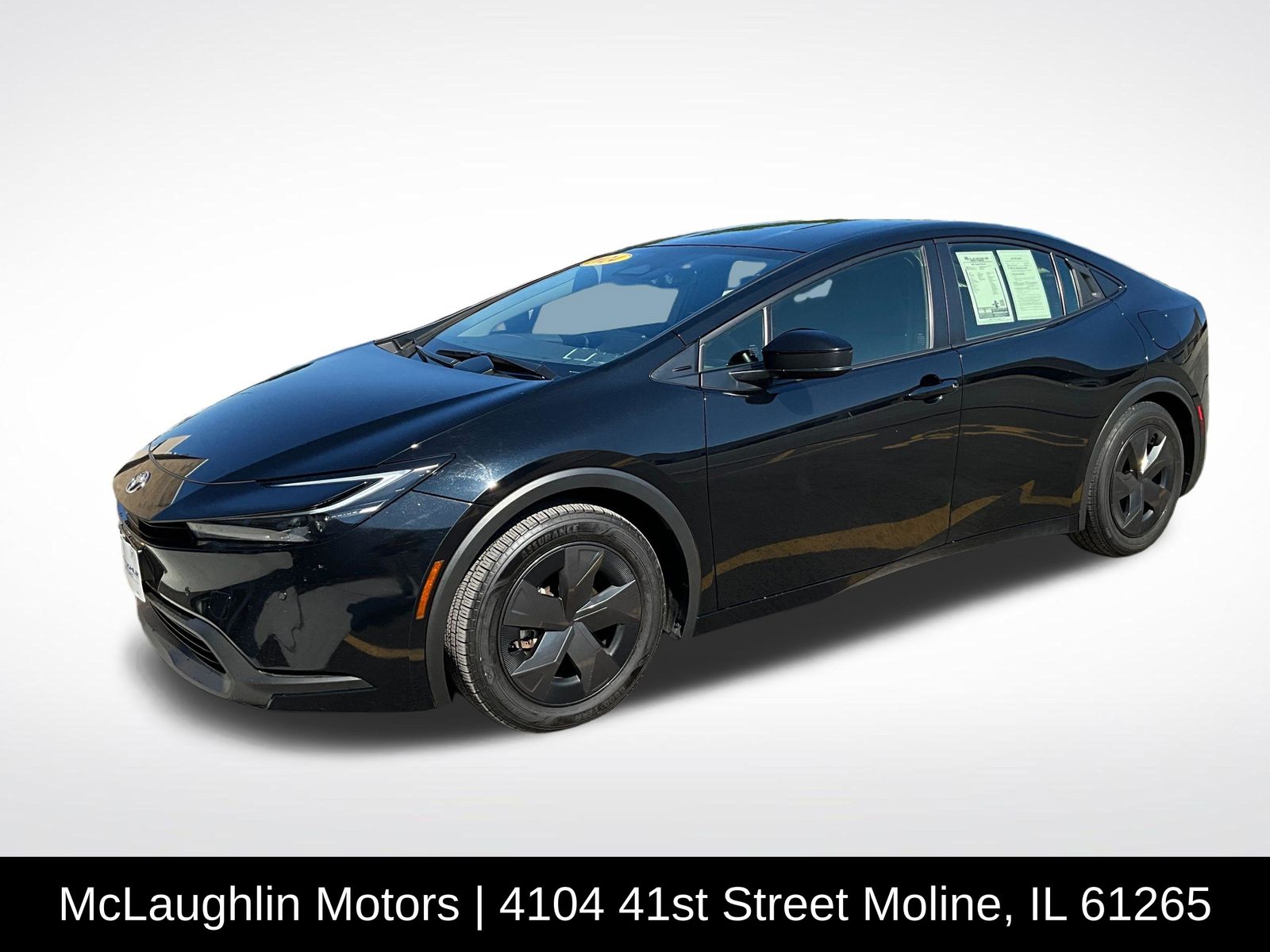 Midnight Black Metallic 2024 Toyota Prius Hatchback Front-Wheel Drive Continuously Variable Transmission