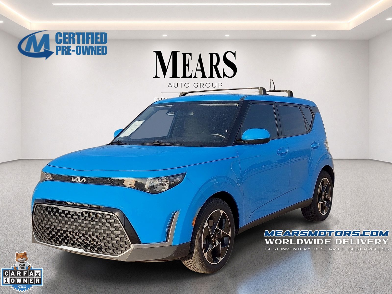 Surf Blue 2023 Kia Soul SUV / Crossover Front-Wheel Drive Continuously Variable Transmission