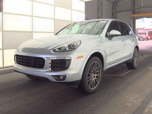 Rhodium Silver Metallic 2017 Porsche Cayenne AWD SUV / Crossover All-Wheel Drive Automatic