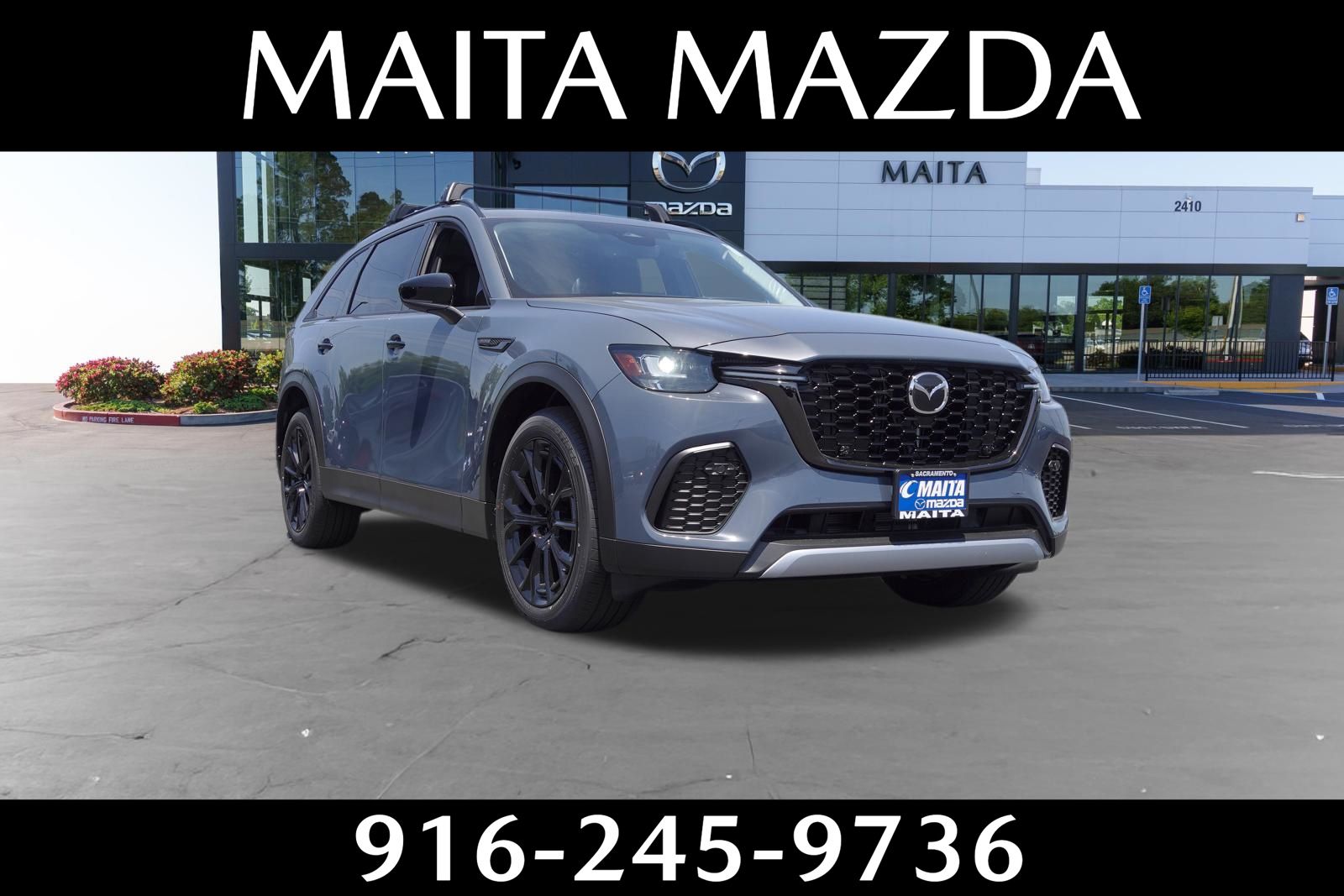 Polymetal Gray Metallic 2026 Mazda CX-70 SUV / Crossover All-Wheel Drive 8-Speed Automatic