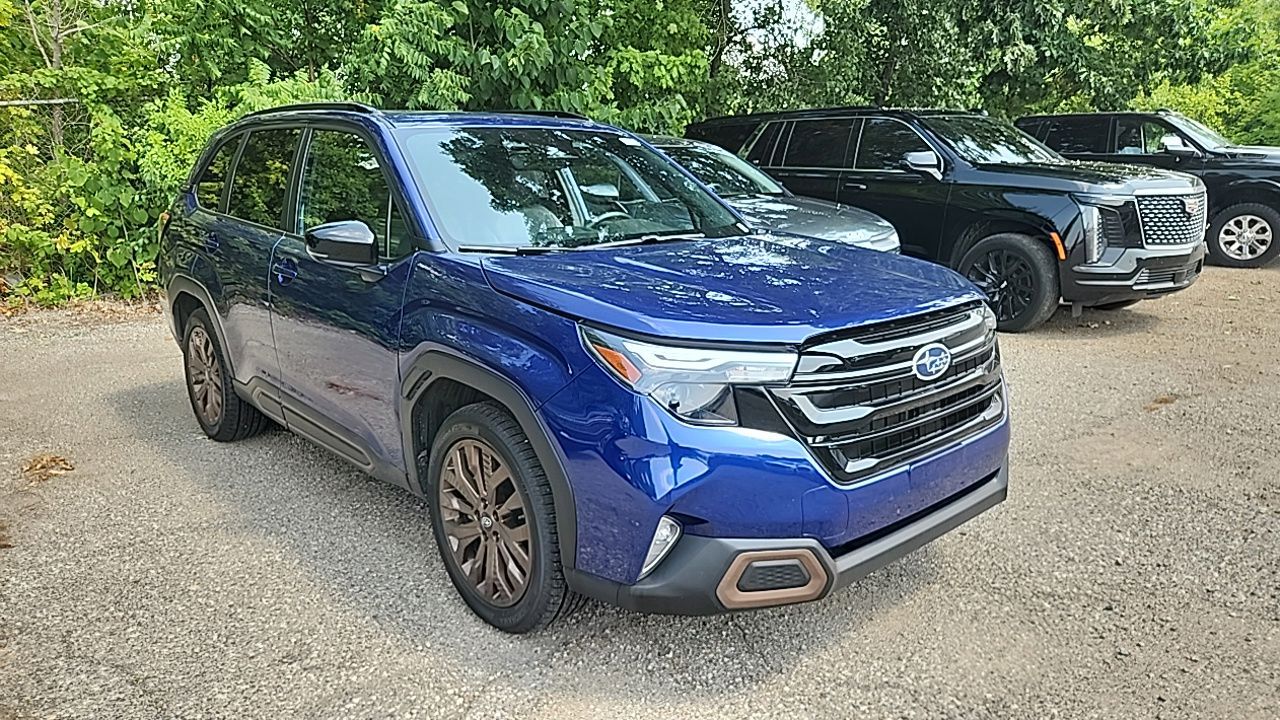 Sapphire Blue Pearl 2025 Subaru Forester SUV / Crossover All-Wheel Drive Continuously Variable Transmission