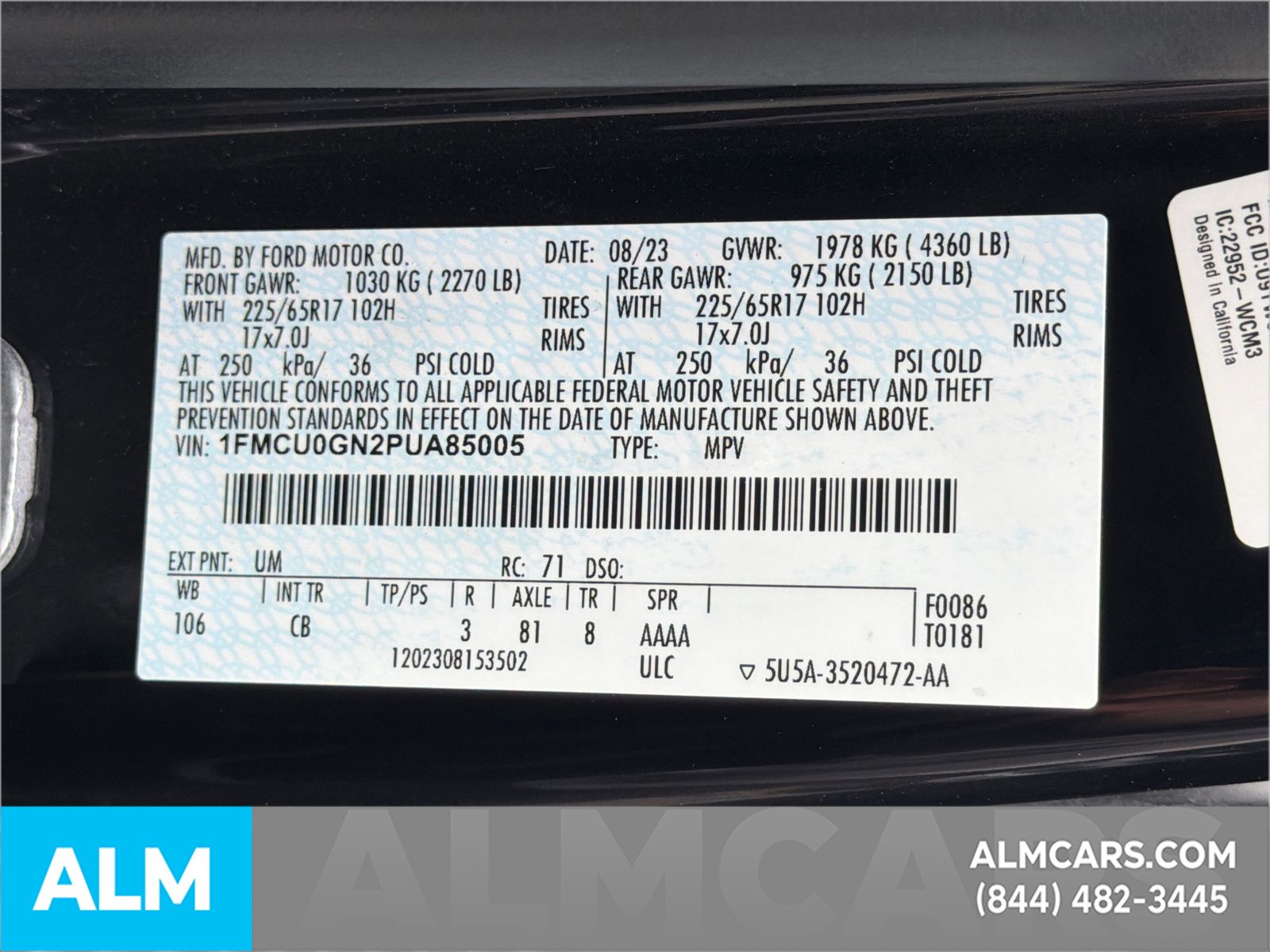 Used 2023 Black Ford Active image 38