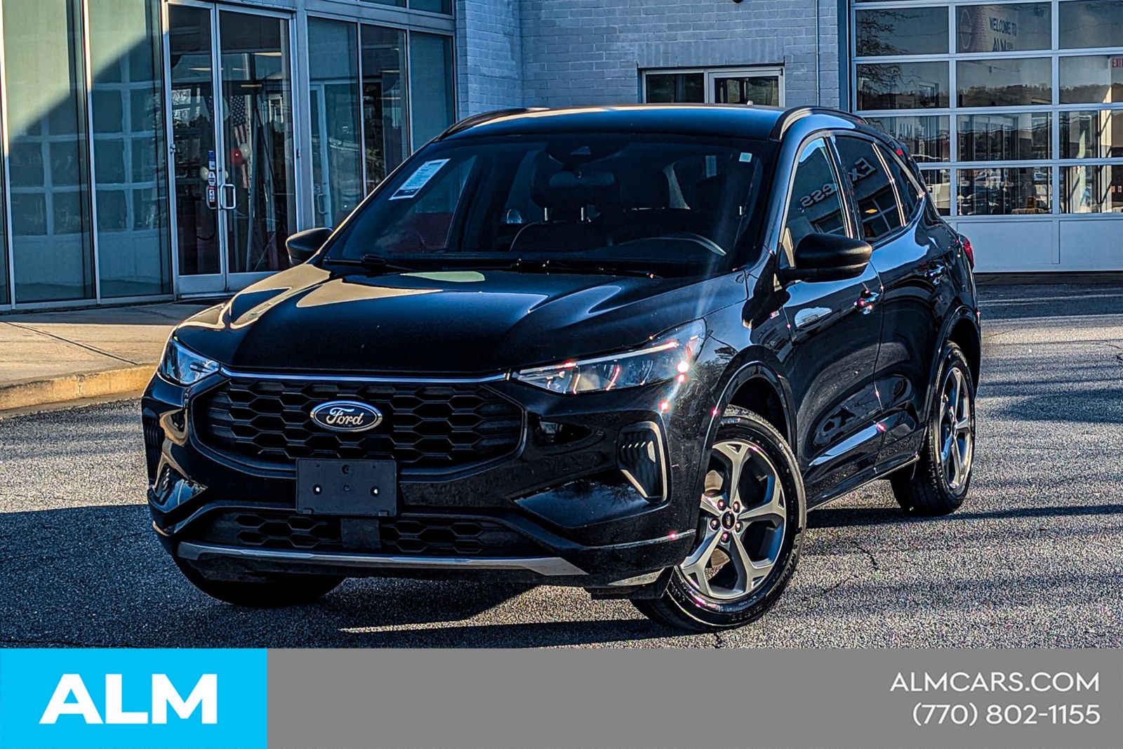 Black Metallic 2024 Ford Escape ST-Line AWD SUV / Crossover All-Wheel Drive 8-Speed Automatic