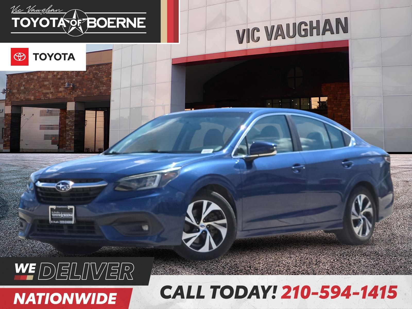 Abyss Blue Pearl 2020 Subaru Legacy Sedan All-Wheel Drive Continuously Variable Transmission