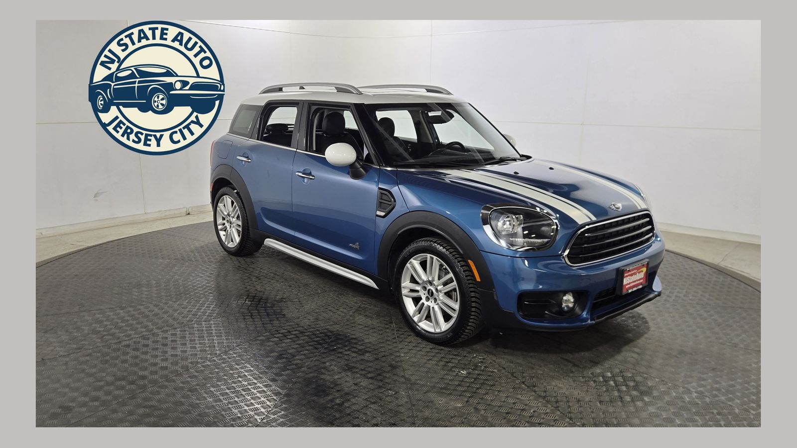 Island Blue Metallic 2018 MINI Countryman SUV / Crossover All-Wheel Drive 6-Speed Manual