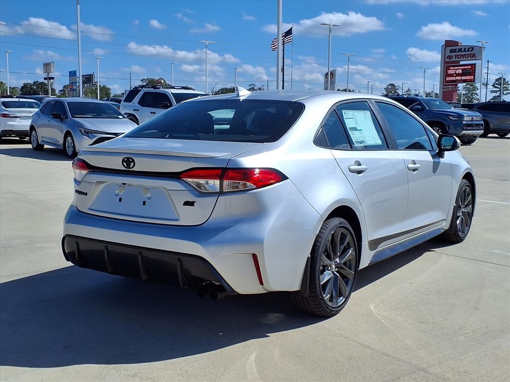 2026 Toyota Corolla SE Silver at Gullo Toyota