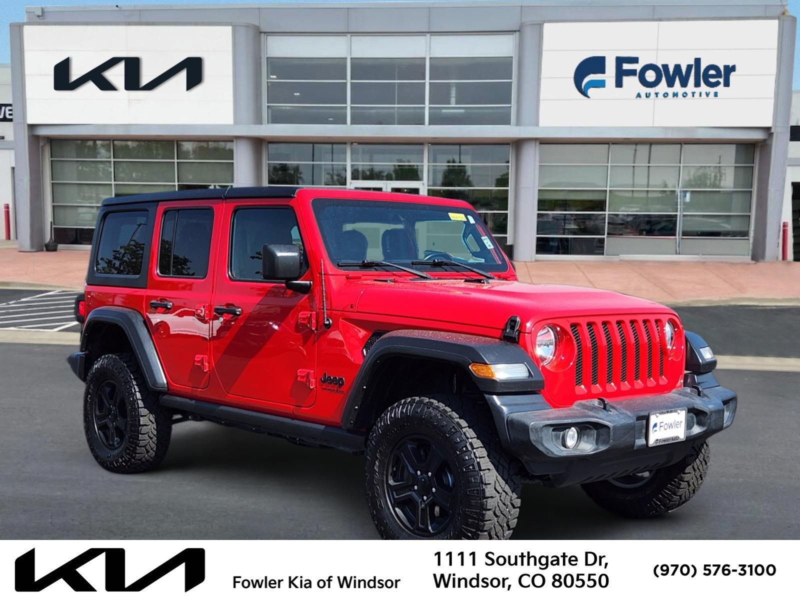 Firecracker Red Clearcoat 2022 Jeep Wrangler SUV / Crossover Four-Wheel Drive 8-Speed Automatic