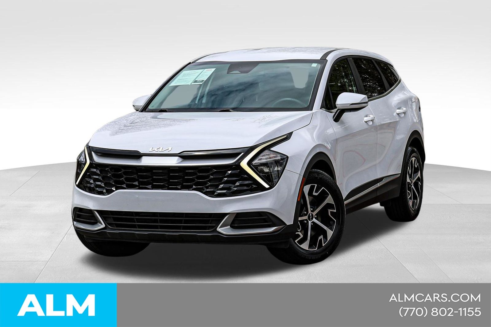 Glacial White Pearl 2023 Kia Sportage EX FWD SUV / Crossover Front-Wheel Drive 8-Speed Automatic