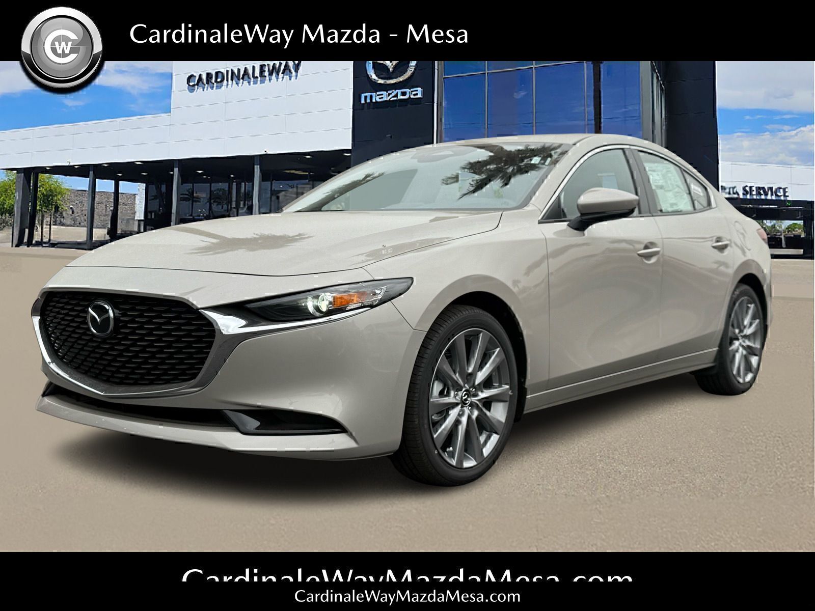 Quartz Metallic 2026 Mazda MAZDA3 2.5 S Preferred Sedan FWD Sedan Front-Wheel Drive 6-Speed Automatic