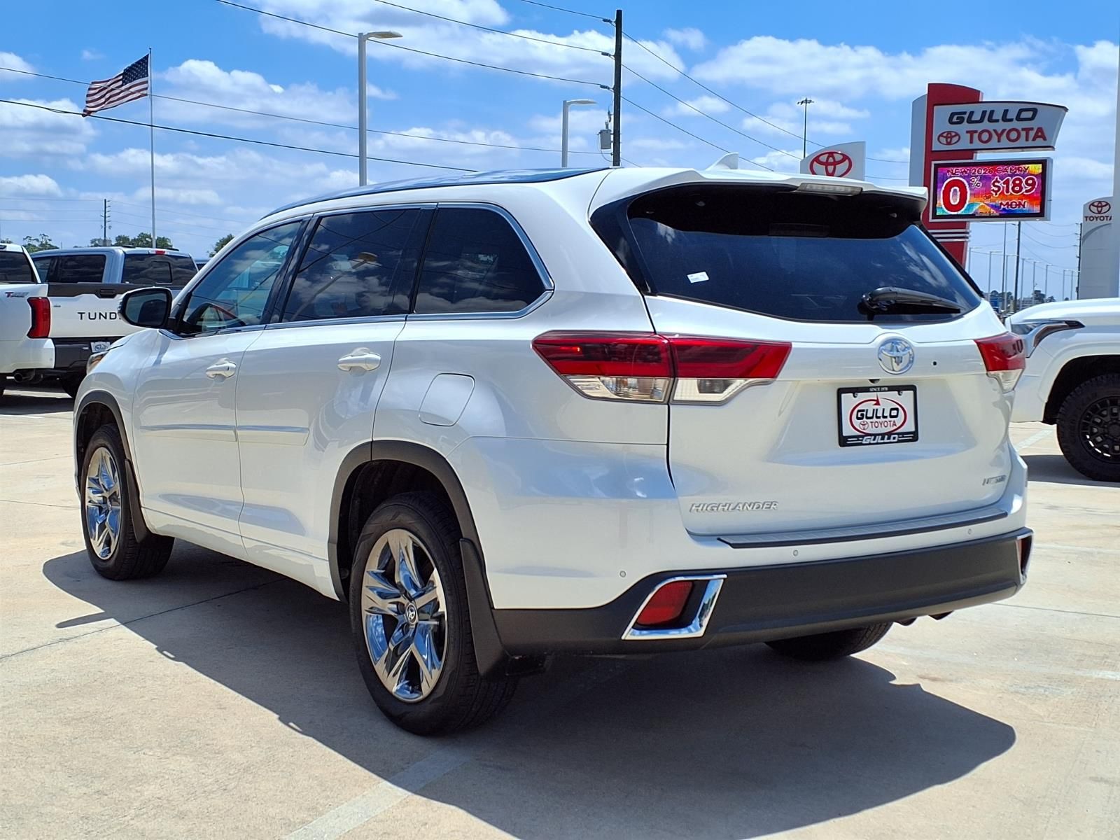 2018 Toyota Highlander Limited Platinum White at DeMontrond Automotive Group