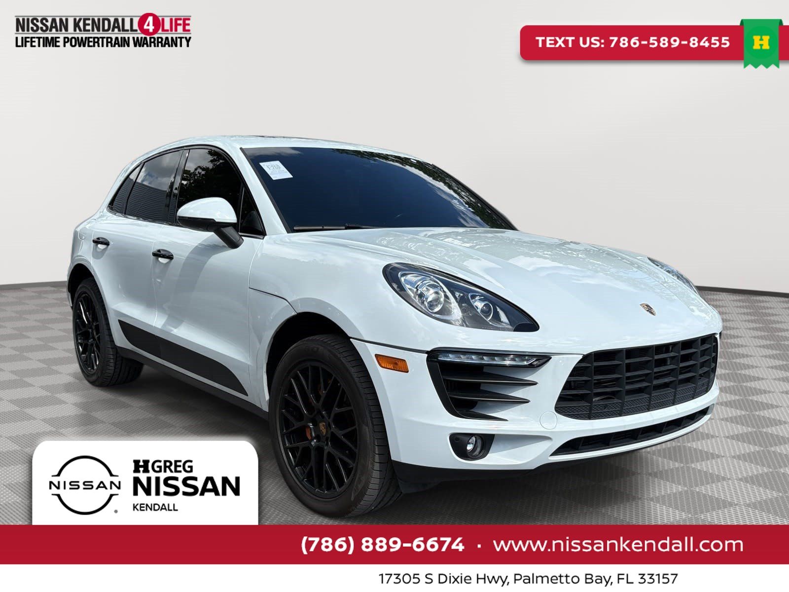White 2018 Porsche Macan SUV / Crossover All-Wheel Drive 7-Speed Automatic