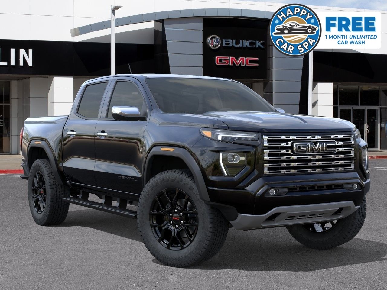 Onyx Black 2026 GMC Canyon Pickup Truck Four-Wheel Drive 8-Speed Automatic