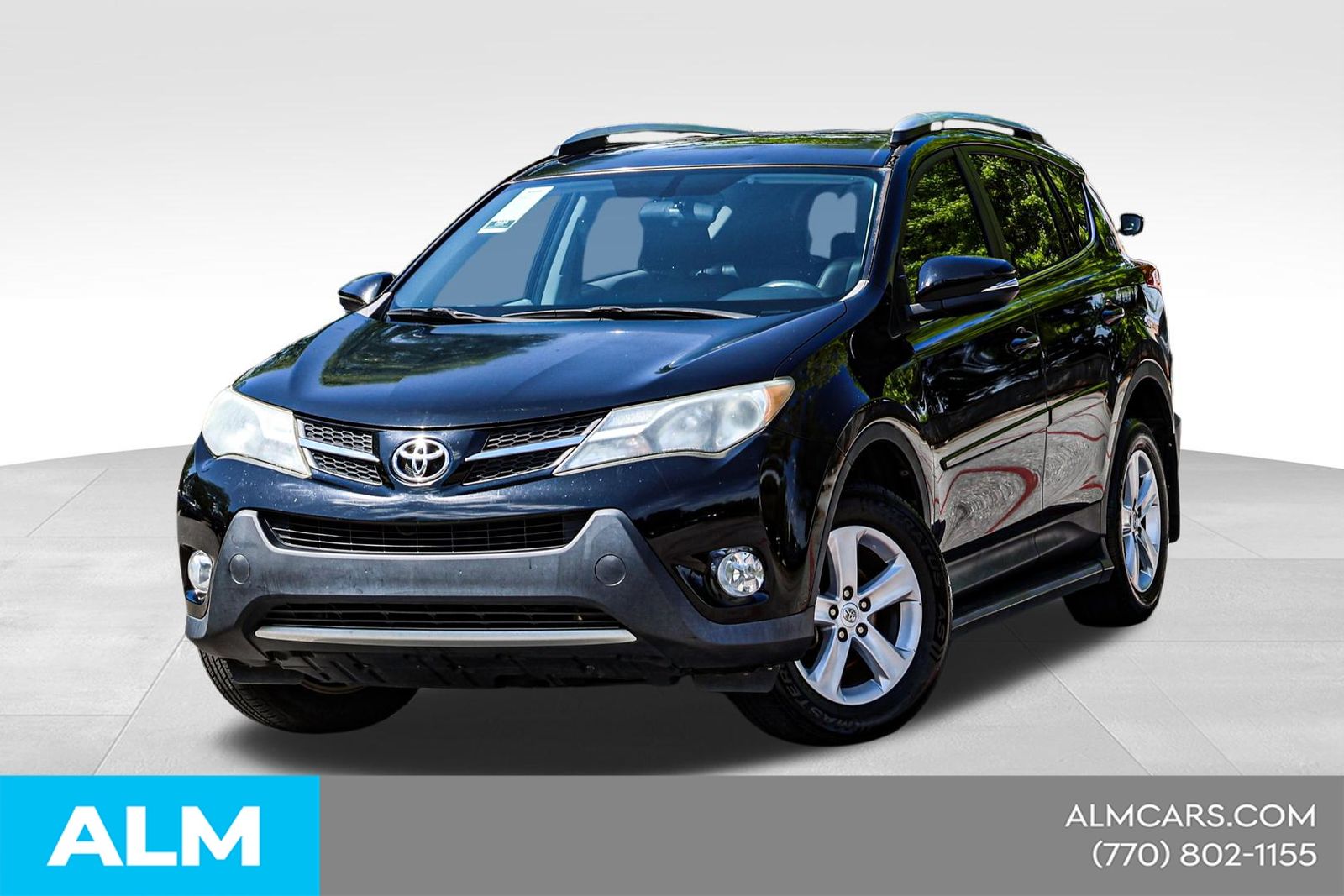 Black 2013 Toyota RAV4 XLE SUV / Crossover Front-Wheel Drive 6-Speed Automatic