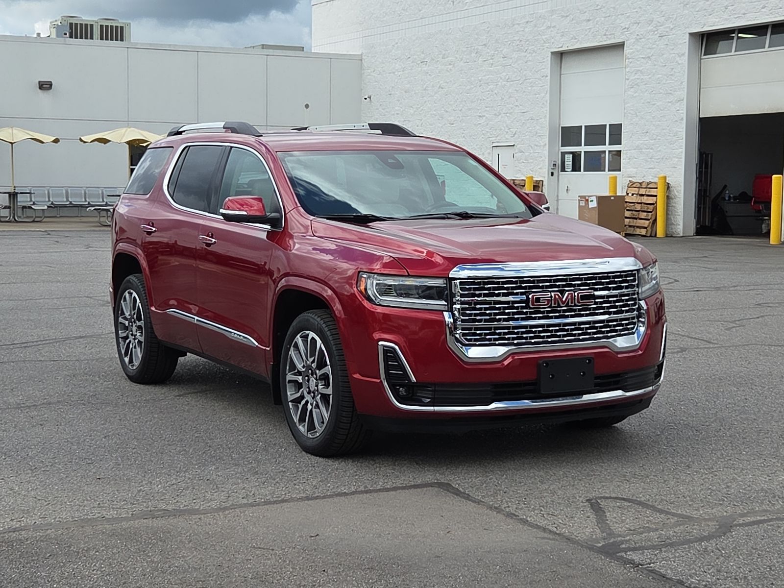 Cayenne Red Tintcoat 2021 GMC Acadia Denali FWD SUV / Crossover Front-Wheel Drive 9-Speed Automatic