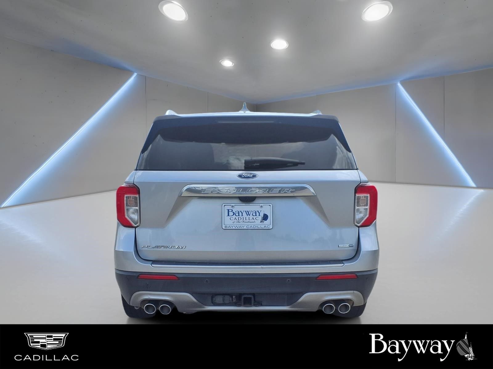 2020 Ford Explorer Platinum Silver at Wharton Ford
