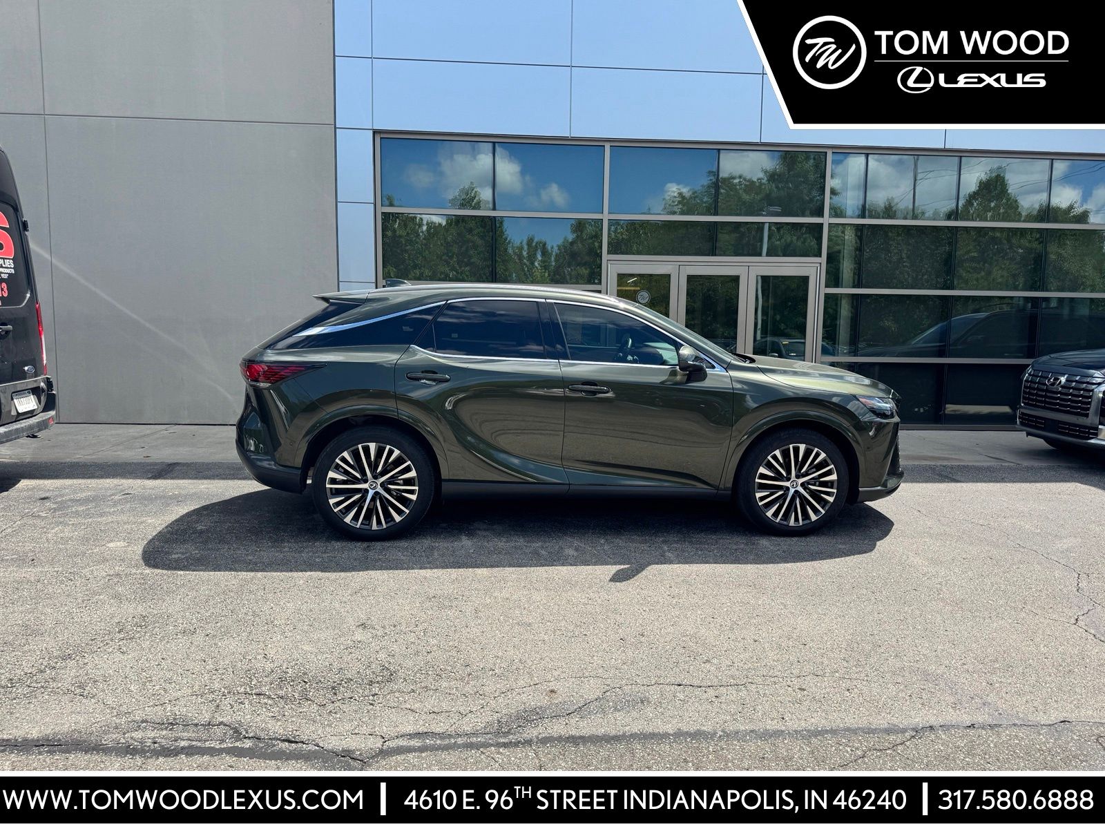 Nori Green Pearl 2025 Lexus RX Hybrid SUV / Crossover All-Wheel Drive Continuously Variable Transmission