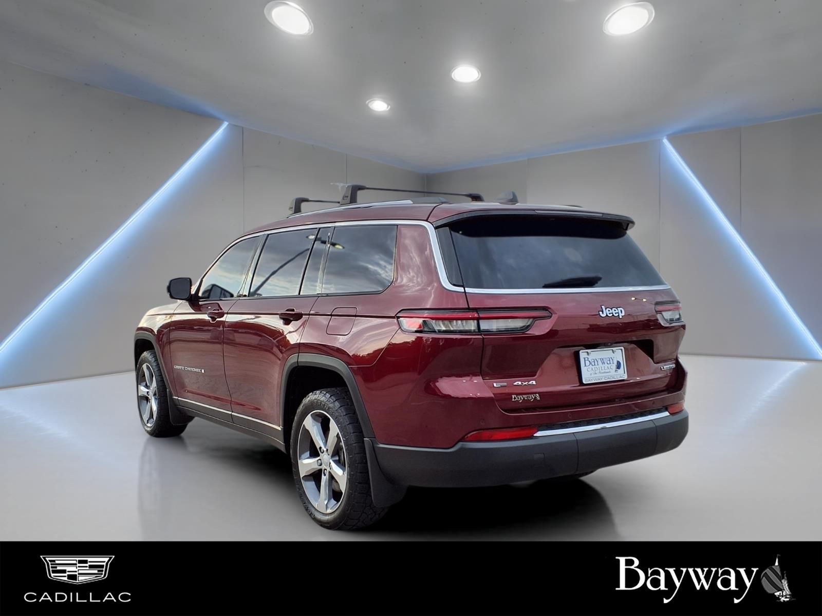 2021 Jeep Grand Cherokee L Limited Red at Victoria Chrysler Dodge Jeep Ram