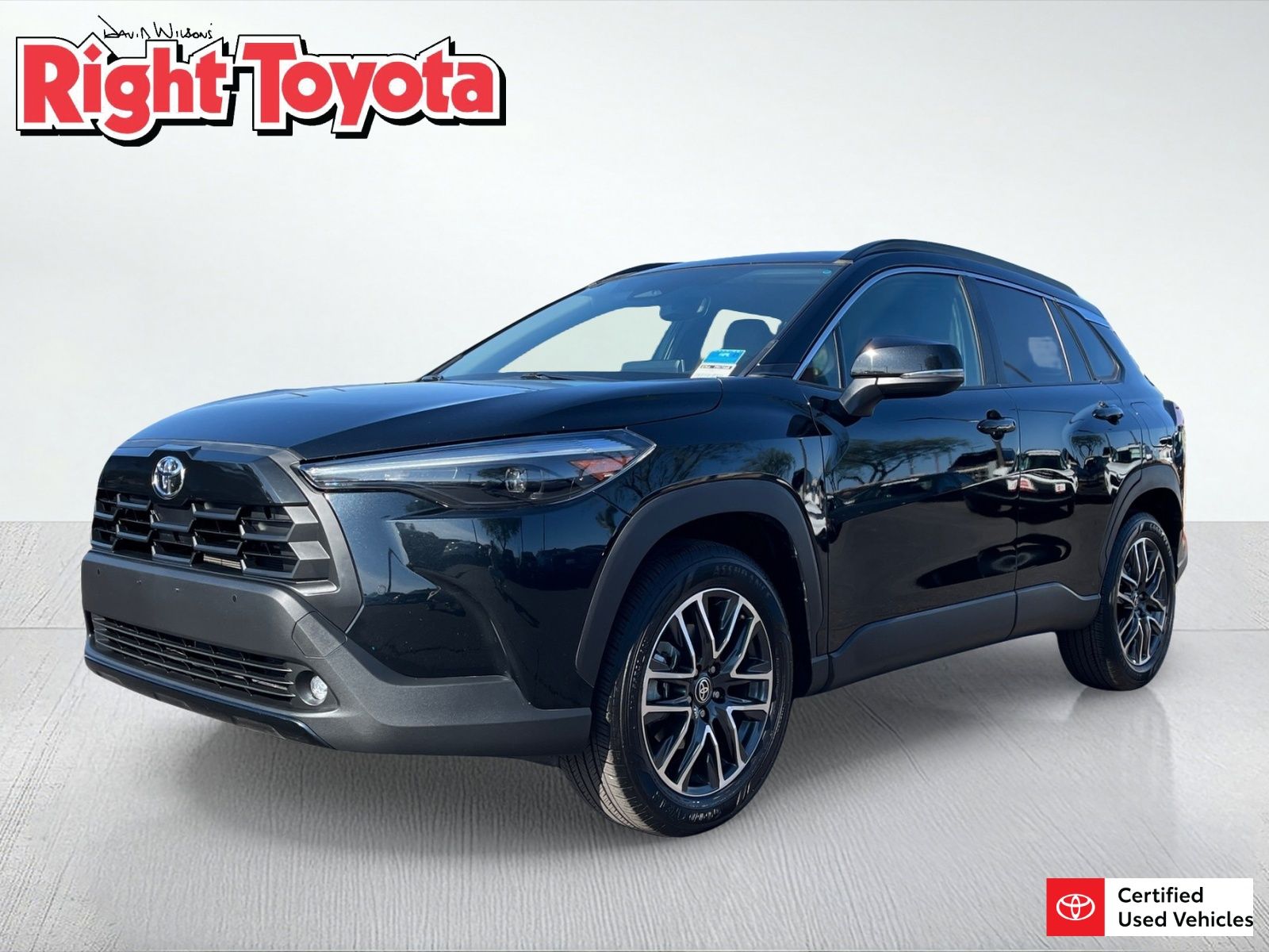 Jet Black 2026 Toyota Corolla Cross SUV / Crossover Front-Wheel Drive Continuously Variable Transmission