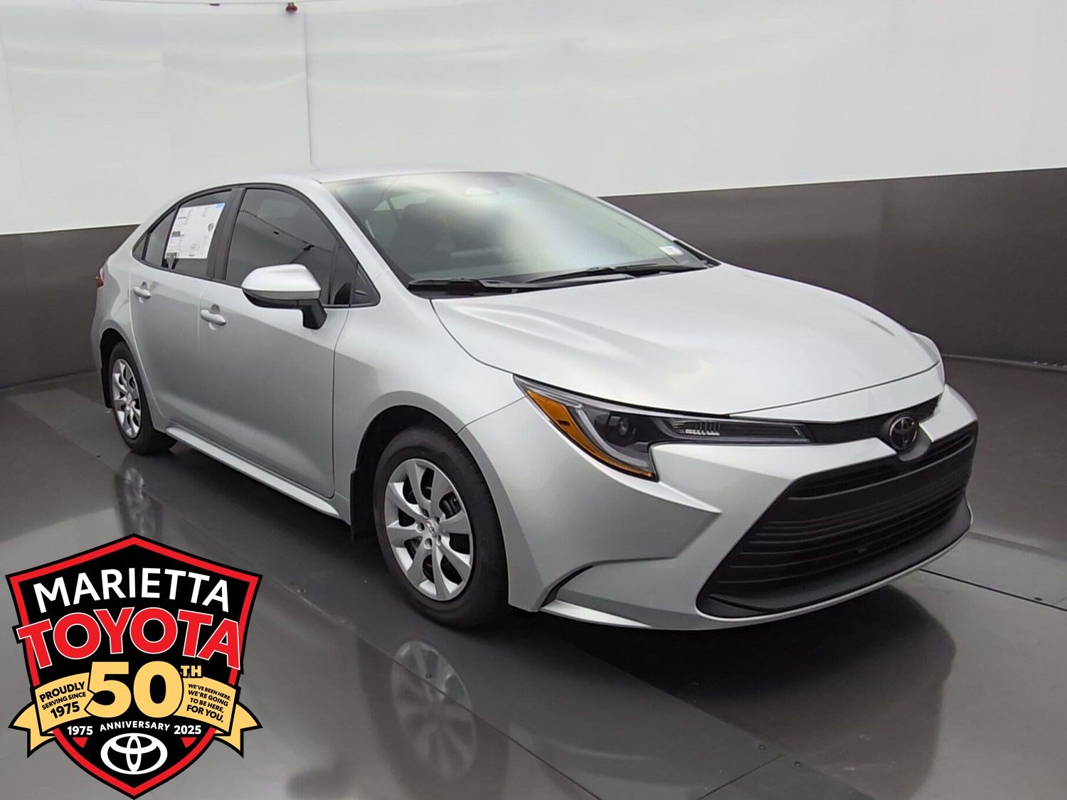 Classic Silver Metallic 2026 Toyota Corolla Sedan Front-Wheel Drive Continuously Variable Transmission