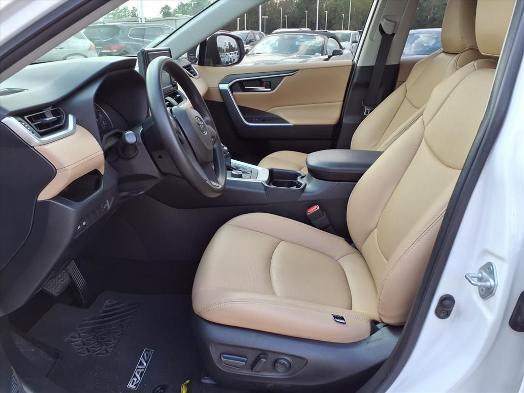 2021 Toyota RAV4 Hybrid XLE White at Don McGill Toyota