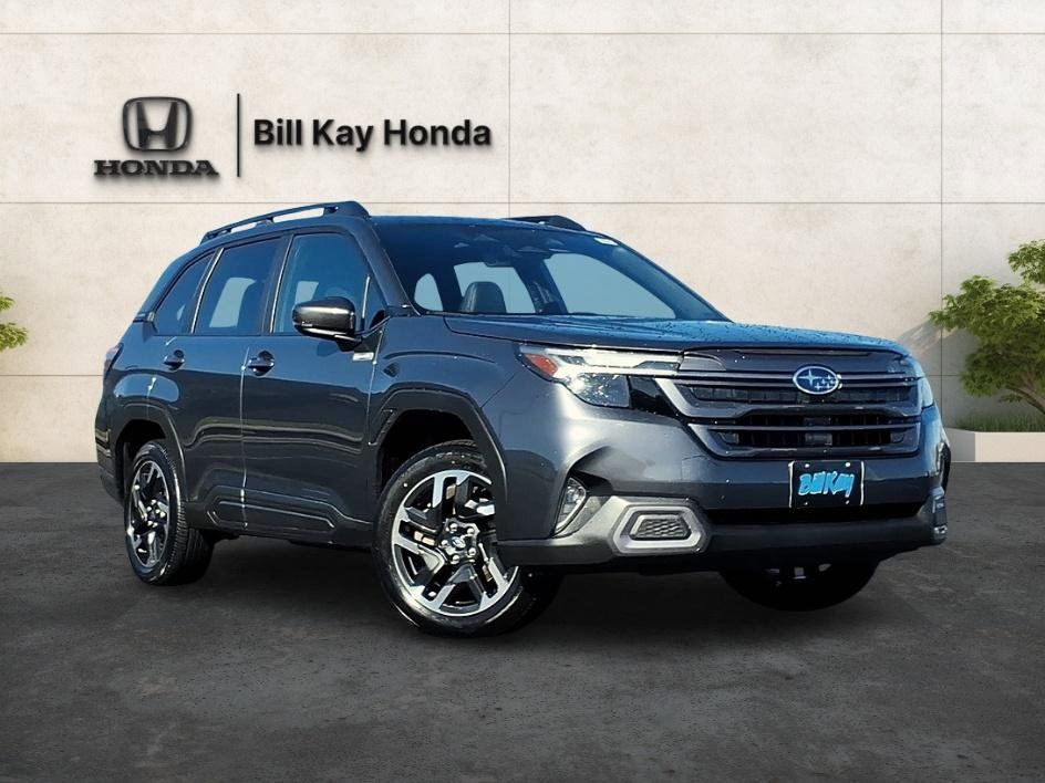 Magnetite Gray Metallic 2025 Subaru Forester Hybrid Limited AWD SUV / Crossover All-Wheel Drive Continuously Variable Transmission