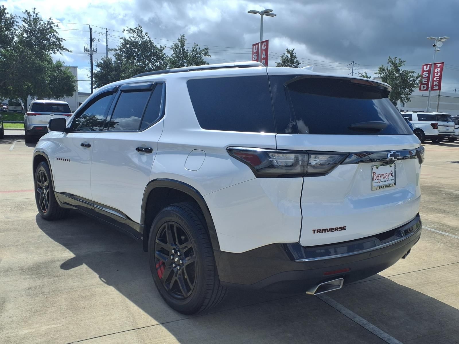 2019 Chevrolet Traverse Premier White at DeMontrond Gulf Freeway