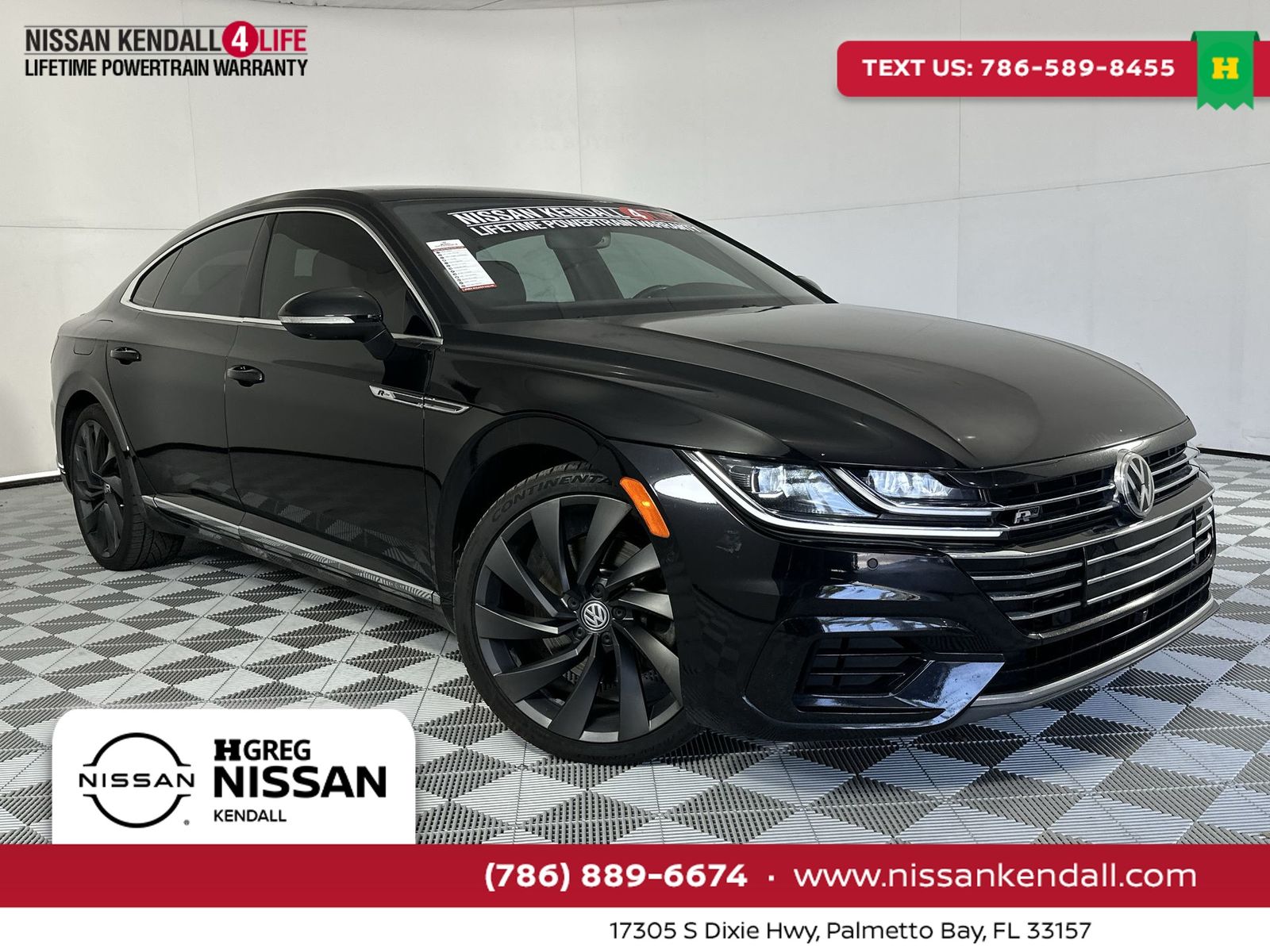 Deep Black 2020 Volkswagen Arteon SEL Premium R-Line 4Motion Sedan All-Wheel Drive 8-Speed Automatic