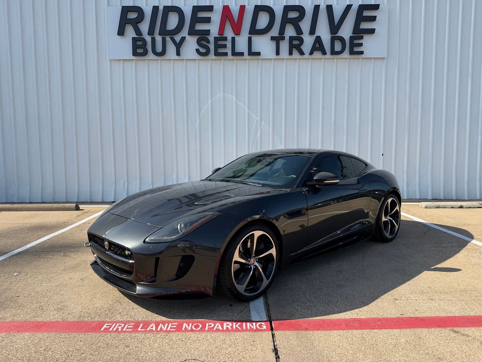 Storm Gray 2016 Jaguar F-TYPE Coupe All-Wheel Drive 8-Speed Automatic