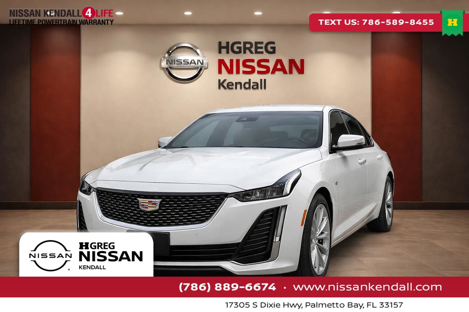 Crystal White Tricoat 2020 Cadillac CT5 Sedan All-Wheel Drive Automatic