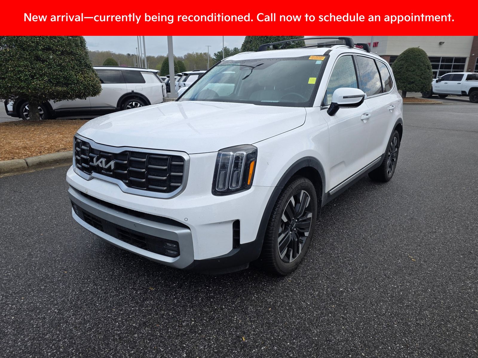 Glacial White Pearl 2024 Kia Telluride SX-Prestige AWD SUV / Crossover All-Wheel Drive 8-Speed Automatic