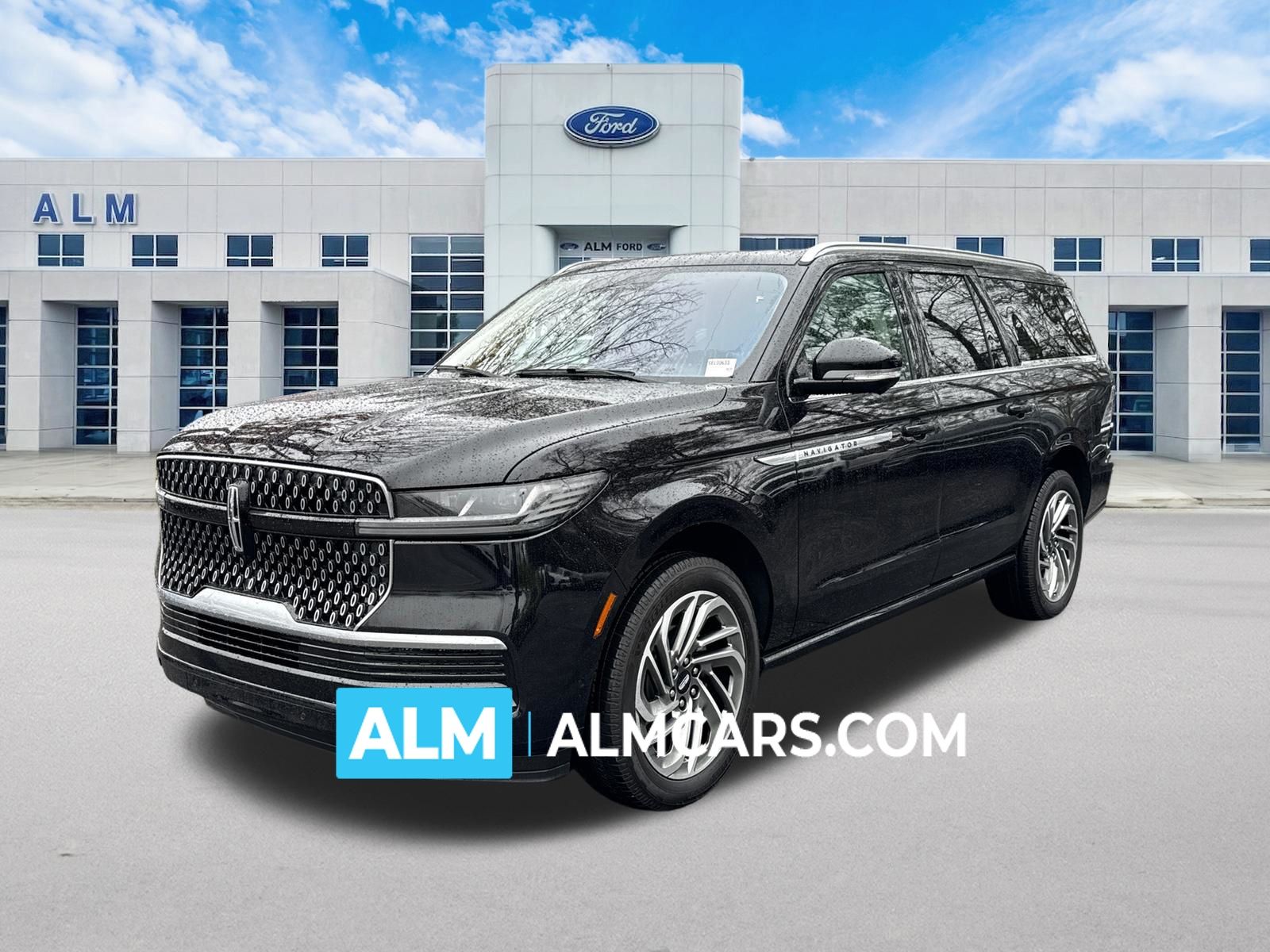 Black Metallic 2025 Lincoln Navigator SUV / Crossover Four-Wheel Drive Automatic
